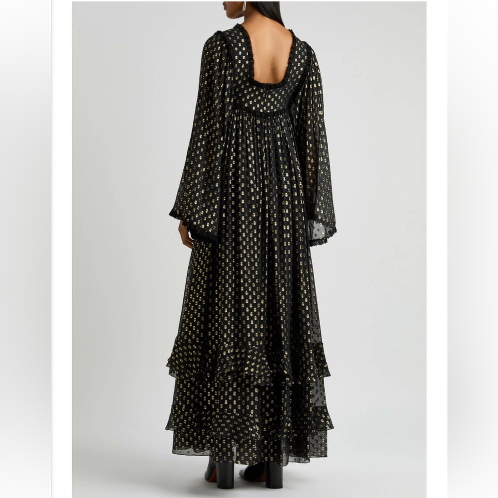 NWT Chloe Maxi Dress Black - Picture 4 of 15
